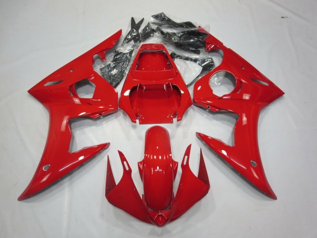 Gloss Red 2003-2005 Yamaha R6 Fairings Factory Gloss Red 2003-2005 Yamaha R6 Fairings Factory