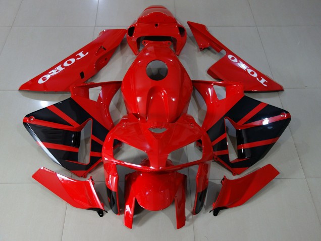 Gloss Red 2005-2006 Honda CBR600RR Fairings Factory Gloss Red 2005-2006 Honda CBR600RR Fairings Factory