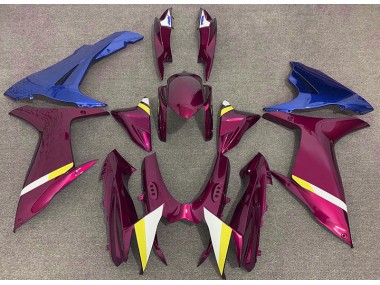 Gloss Red and Blue 2011-2020 Suzuki GSXR 600-750 Fairings Factory