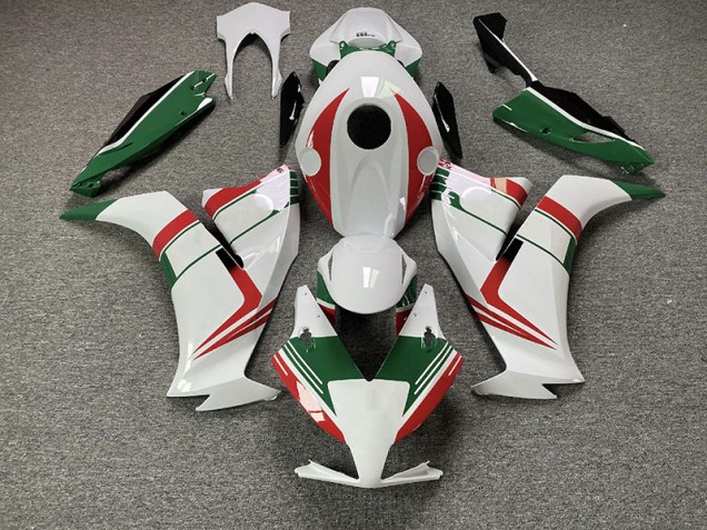 Gloss Red and Green 2012-2016 Honda CBR1000RR Fairings Factory