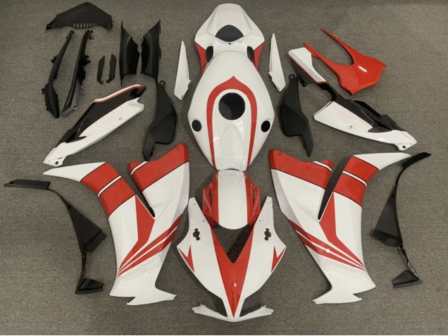 Gloss Red and White 2012-2016 Honda CBR1000RR Fairings Factory