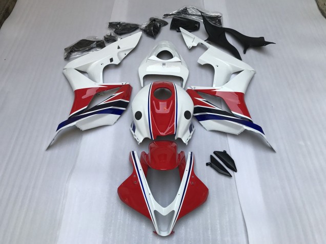 Gloss Red and White- CBR 600RR 07-08 2007-2008 Honda CBR600RR Fairings Factory Gloss Red and White- CBR 600RR 07-08 2007-2008 Honda CBR600RR Fairings Factory
