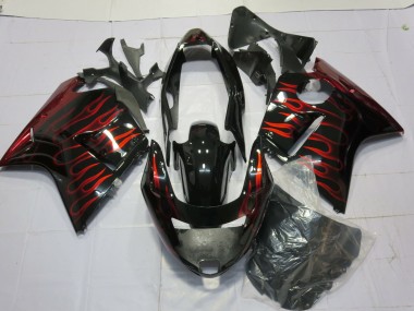 Gloss Red Flame 1996-2007 Honda CBR1100XX Fairings Factory