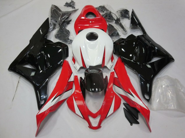 Gloss Red White and Black 2009-2012 Honda CBR600RR Fairings Factory Gloss Red White and Black 2009-2012 Honda CBR600RR Fairings Factory