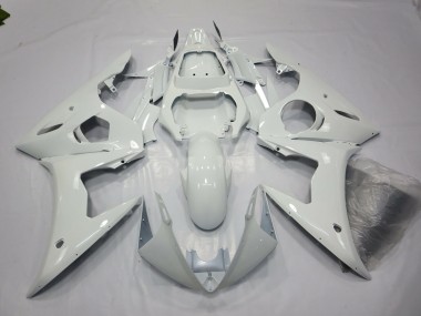 Gloss White 2003-2005 Yamaha R6 Fairings Factory