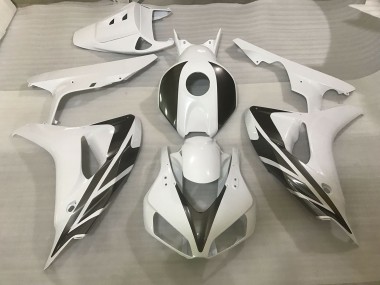 Gloss White 2006-2007 Honda CBR1000RR Fairings Factory