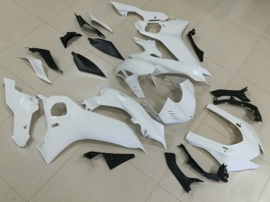 Gloss White 2017-2019 Yamaha R6 Fairings Factory