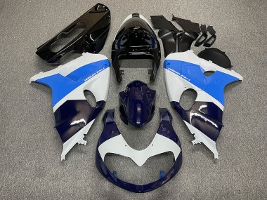 Gloss White and Blue 1998-2003 Suzuki TL1000R Fairings Factory