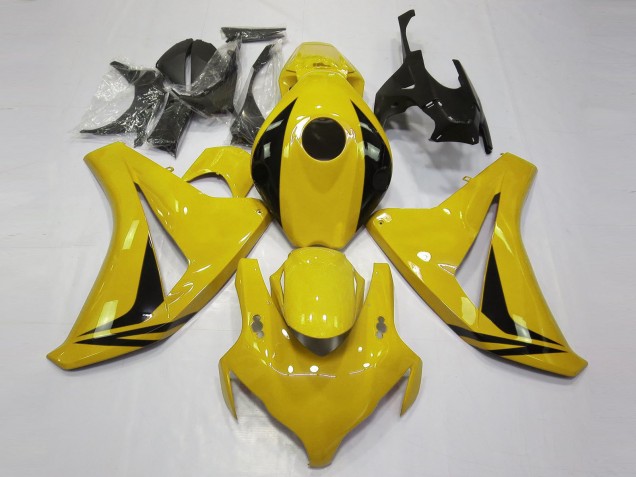 Gloss Yellow OEM Style 2008-2011 Honda CBR1000RR Fairings Factory