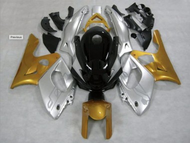 Gold and Silver Gloss 1998-2007 Yamaha YZF600 Fairings Factory