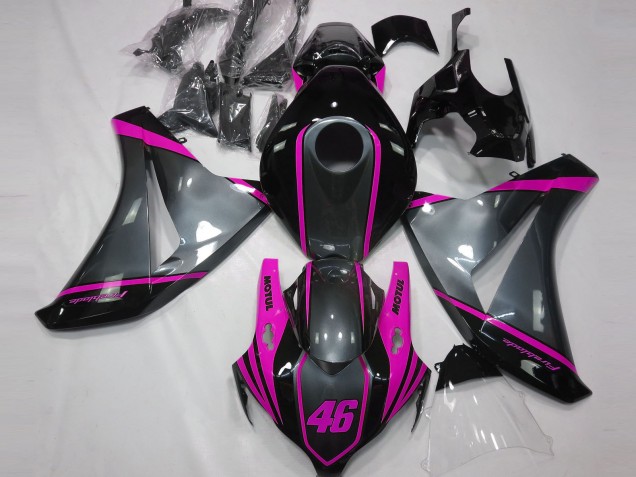 Gray Motul & Pink 2008-2011 Honda CBR1000RR Fairings Factory Gray Motul & Pink 2008-2011 Honda CBR1000RR Fairings Factory