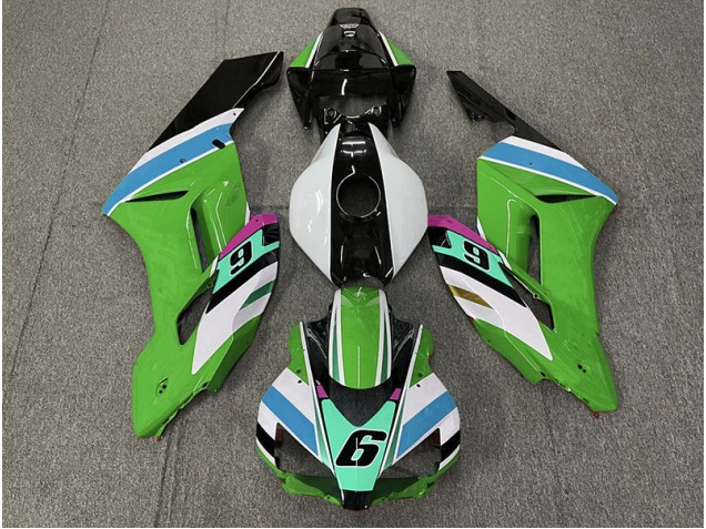Green 6 2004-2005 Honda CBR1000RR Fairings Factory Green 6 2004-2005 Honda CBR1000RR Fairings Factory