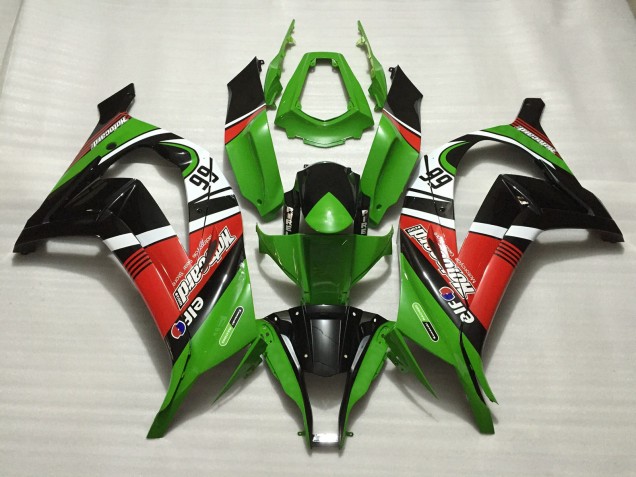 Green 66 2011-2015 Kawasaki ZX10R Fairings Factory Green 66 2011-2015 Kawasaki ZX10R Fairings Factory