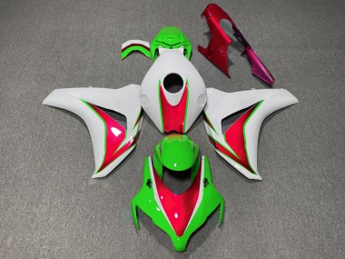 Green and Red Gloss 2008-2011 Honda CBR1000RR Fairings Factory