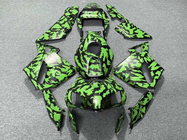 Green Camo 2003-2004 Honda CBR600RR Fairings Factory Green Camo 2003-2004 Honda CBR600RR Fairings Factory
