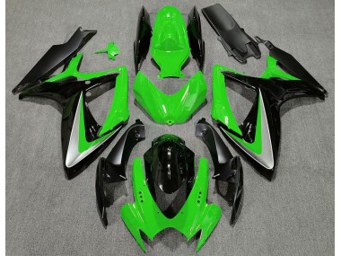 Green OEM Style 2006-2007 Suzuki GSXR 600-750 Fairings Factory