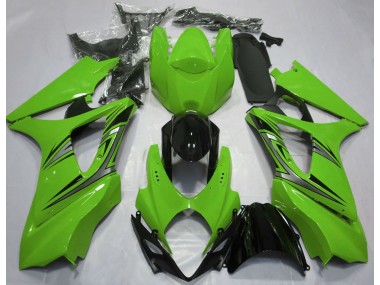 Green OEM Style 2007-2008 Suzuki GSXR 1000 Fairings Factory
