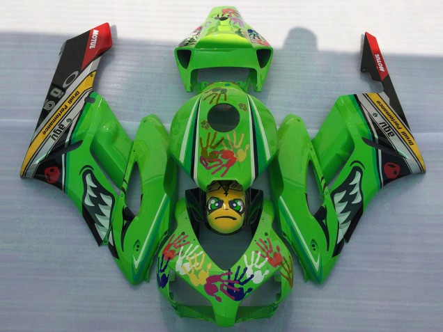 Green Shark 2004-2005 Honda CBR1000RR Fairings Factory Green Shark 2004-2005 Honda CBR1000RR Fairings Factory