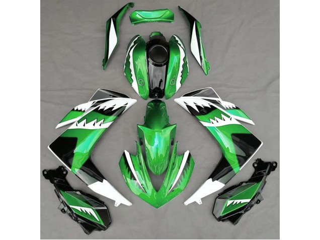 Green Shark 2015-2018 Yamaha R3 Fairings Factory Green Shark 2015-2018 Yamaha R3 Fairings Factory
