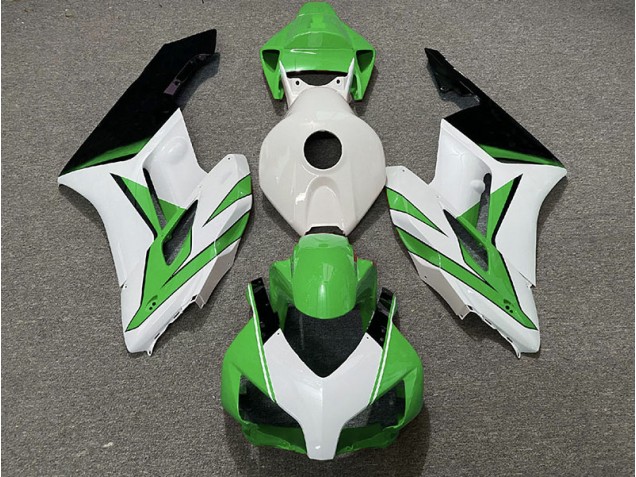 Green White and Black Gloss 2004-2005 Honda CBR1000RR Fairings Factory