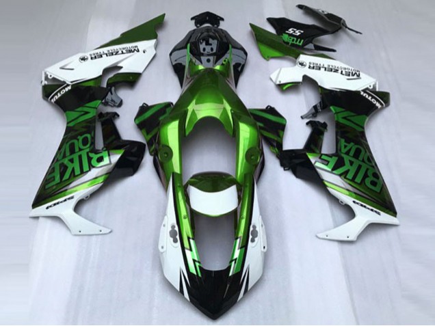 Green & White Custom 2017-2019 Honda CBR1000RR Fairings Factory Green & White Custom 2017-2019 Honda CBR1000RR Fairings Factory