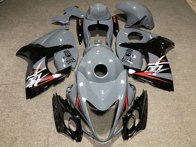 Grey & Logo 2008-2019 Suzuki GSXR 1300 Fairings Factory Grey & Logo 2008-2019 Suzuki GSXR 1300 Fairings Factory