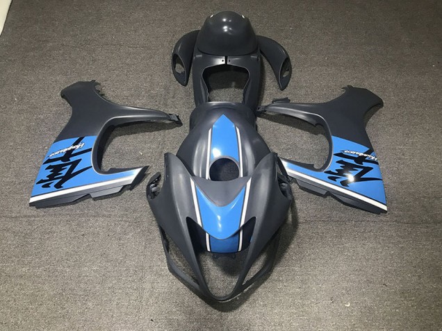 Grey & Sky Blue 2008-2019 Suzuki GSXR 1300 Fairings Factory Grey & Sky Blue 2008-2019 Suzuki GSXR 1300 Fairings Factory