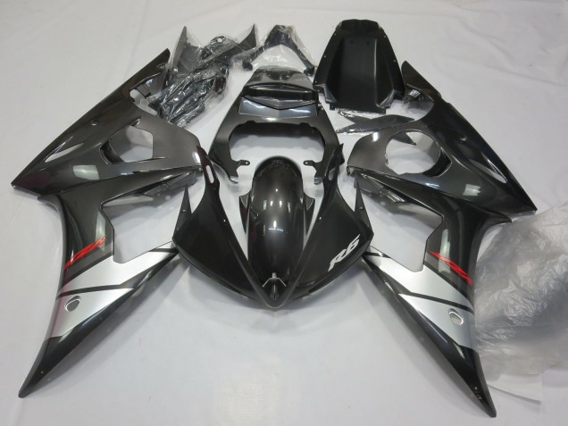 Gunmetal 2003-2005 Yamaha R6 Fairings Factory