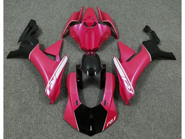 Hot Pink and Black 2015-2019 Yamaha R1 Fairings Factory