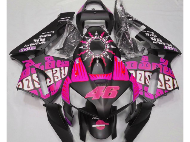 Hot Pink Rossi Repsol 2003-2004 Honda CBR600RR Fairings Factory Hot Pink Rossi Repsol 2003-2004 Honda CBR600RR Fairings Factory