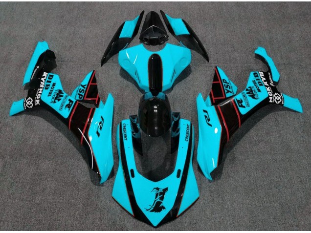 Light Blue 2015-2019 Yamaha R1 Fairings Factory Light Blue 2015-2019 Yamaha R1 Fairings Factory