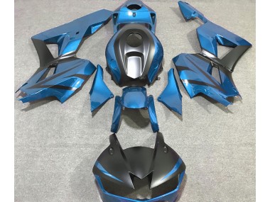 Light Blue and Matte Black 2013-2020 Honda CBR600RR Fairings Factory