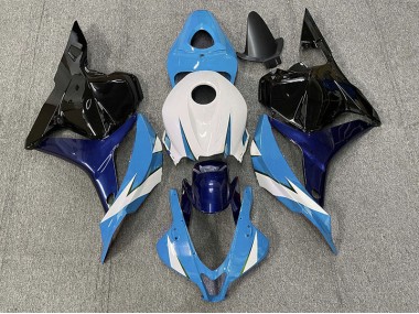 Light Blue and White 2009-2012 Honda CBR600RR Fairings Factory