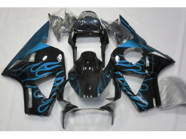 Light Blue Flame 2002-2003 Honda CBR954 Fairings Factory