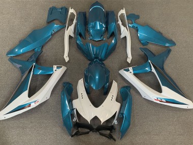 Light Blue OEM Style 2008-2010 Suzuki GSXR 600-750 Fairings Factory