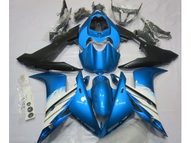 Light Blue & White 2004-2006 Yamaha R1 Fairings Factory