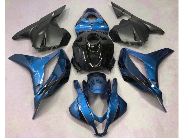 Light Blue with Black 2009-2012 Honda CBR600RR Fairings Factory Light Blue with Black 2009-2012 Honda CBR600RR Fairings Factory