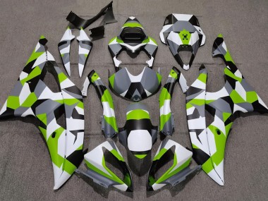 Light Green Camo Plain 2008-2016 Yamaha R6 Fairings Factory