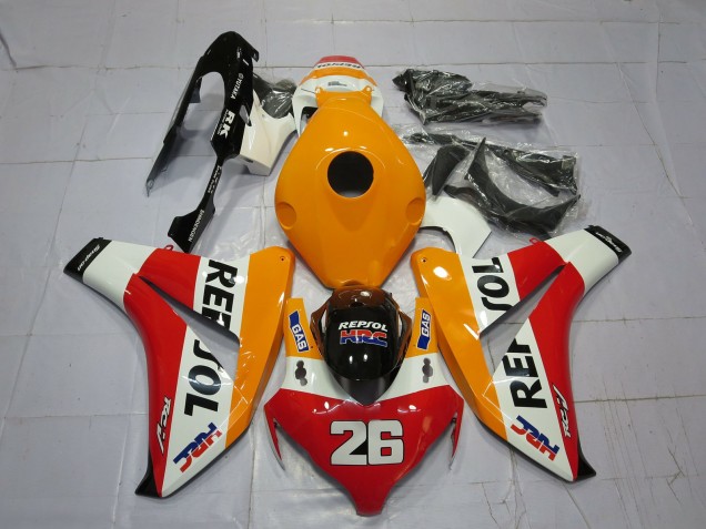 Light Orange Repsol 2008-2011 Honda CBR1000RR Fairings Factory Light Orange Repsol 2008-2011 Honda CBR1000RR Fairings Factory