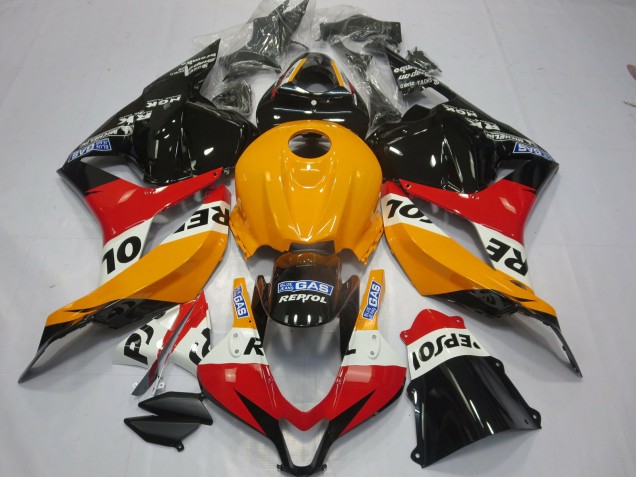 Light Orange Repsol 2009-2012 Honda CBR600RR Fairings Factory Light Orange Repsol 2009-2012 Honda CBR600RR Fairings Factory