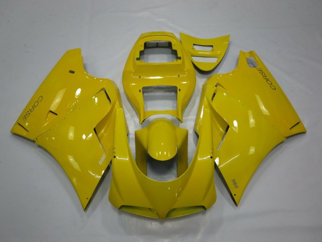 Lighter Yellow 1993-2005 Ducati 996 748 916 998 Fairings Factory Lighter Yellow 1993-2005 Ducati 996 748 916 998 Fairings Factory