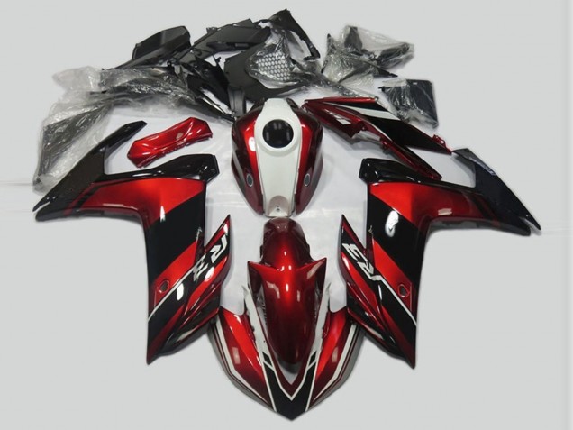 Maroon and Black 2015-2018 Yamaha R3 Fairings Factory Maroon and Black 2015-2018 Yamaha R3 Fairings Factory