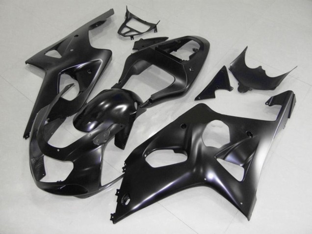 Matte Black 2000-2002 Suzuki GSXR 1000 Fairings Factory Matte Black 2000-2002 Suzuki GSXR 1000 Fairings Factory