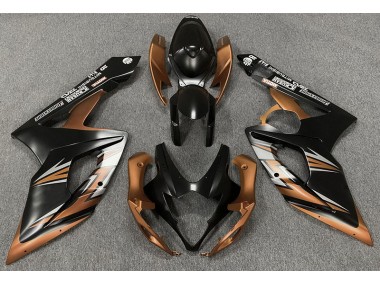 Matte Black and Bronze 2005-2006 Suzuki GSXR 1000 Fairings Factory