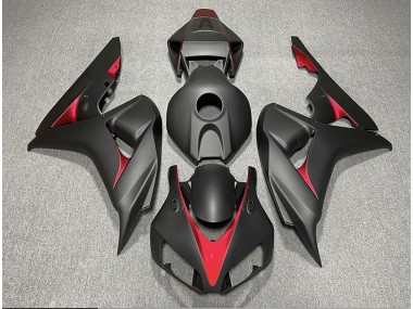 Matte Black and Light Blue 2006-2007 Honda CBR1000RR Fairings Factory