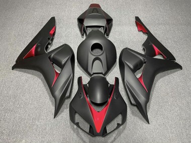 Matte Black and Light Blue 2006-2007 Honda CBR1000RR Fairings Factory