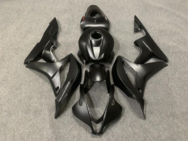 Matte Black & Logos 2007-2008 Honda CBR600RR Fairings Factory