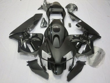 Matte Black & Punisher logos 2003-2004 Honda CBR600RR Fairings Factory
