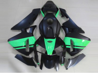Matte Black & Special Green 2005-2006 Honda CBR600RR Fairings Factory