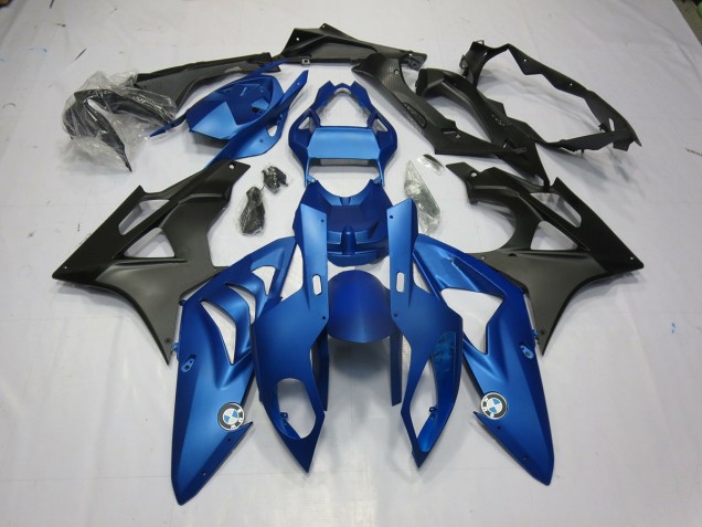 Matte Blue and Black 2009-2016 BMW S1000RR Fairings Factory Matte Blue and Black 2009-2016 BMW S1000RR Fairings Factory